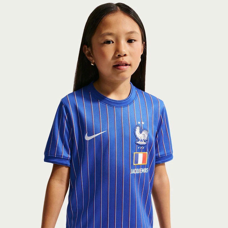 Maillot Pré-Match Nike France x Jacquemus MC pour Enfant -
