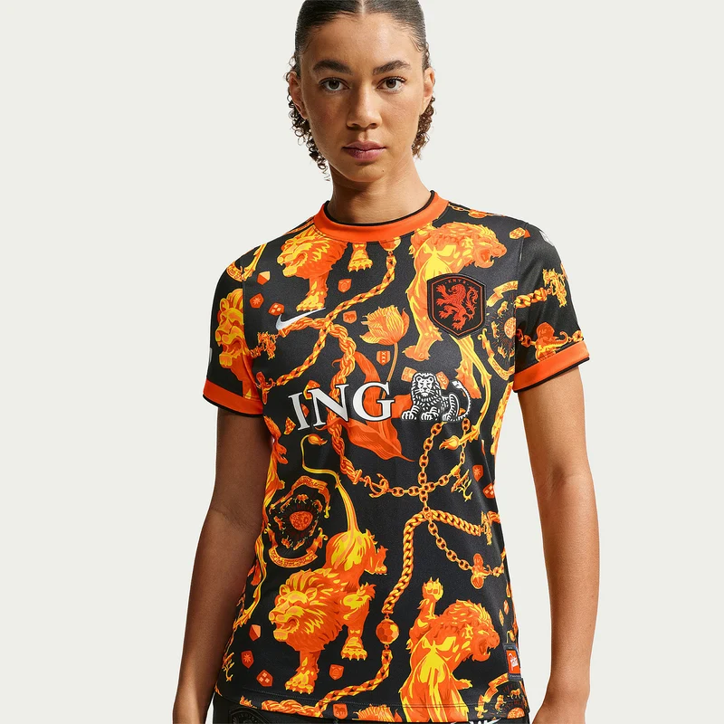 Maillot Pré-Match Nike Pays-Bas x Patta MC pour Femme -
