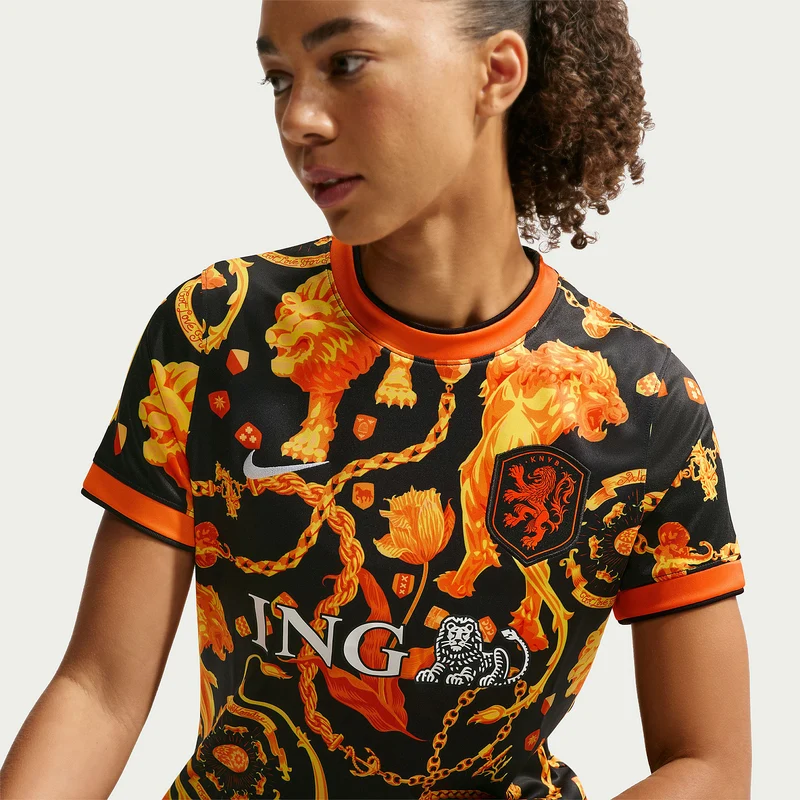 Maillot Pré-Match Nike Pays-Bas x Patta MC pour Femme -
