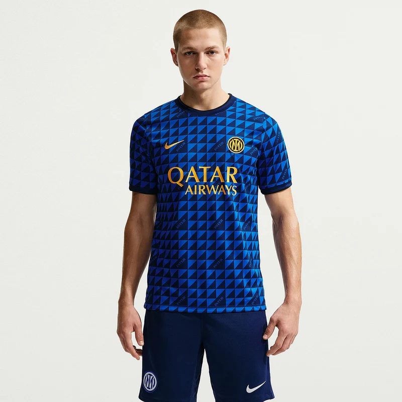 Maillot Pré-Match Nike Inter Milan 26/27 Dri-FIT