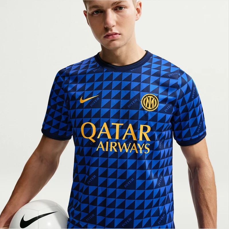 Maillot Pré-Match Nike Inter Milan 26/27 Dri-FIT