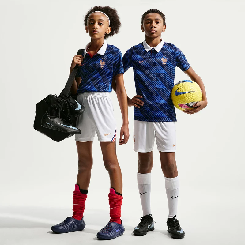 Short Domicile Nike France 2026 Dri-FIT Stadiumpour Enfant