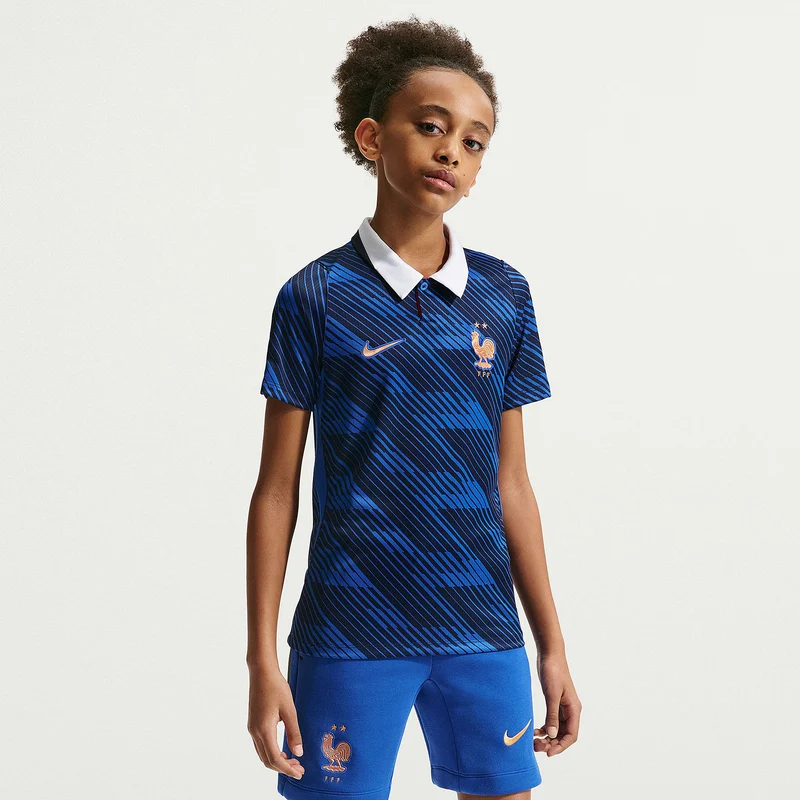 Maillot Domicile Nike France 2026 Dri-FIT Stadium pour Enfant