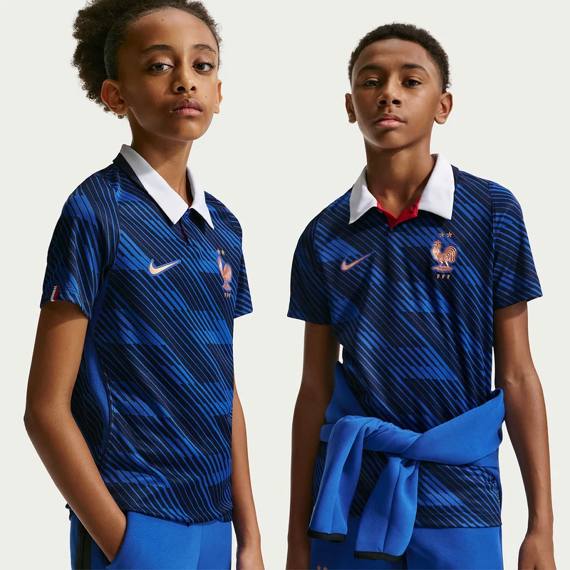 Maillot Domicile Nike France 2026 Dri-FIT Stadium pour Enfant