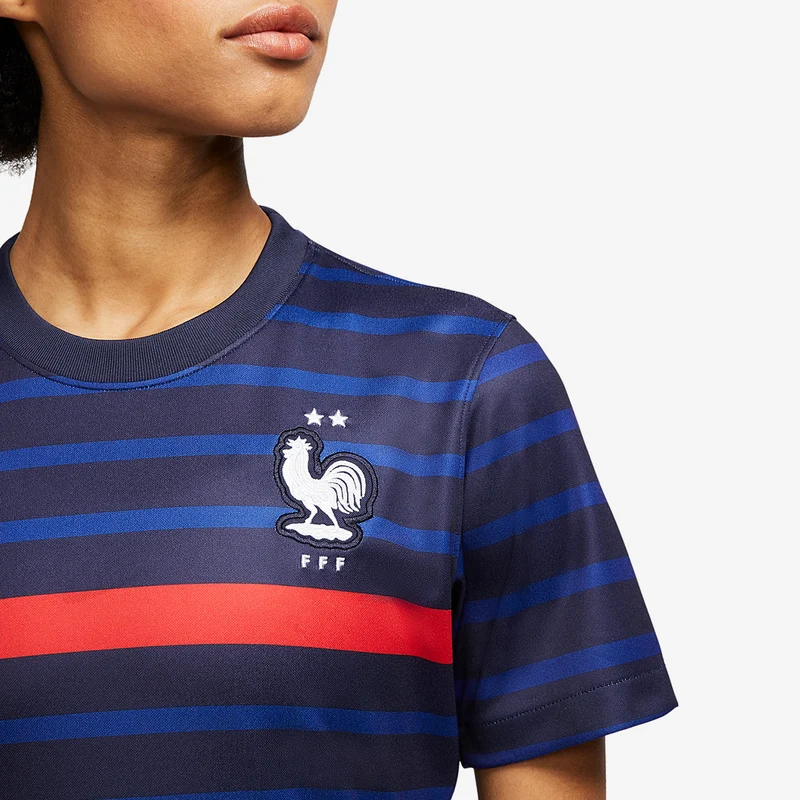 Nike France 2020 Womens Home Stadium SS Shirt