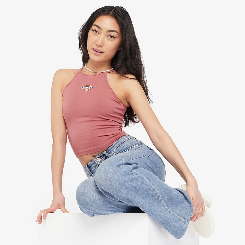 T-shirt Dickies Femme Sans Manches Chain Lake