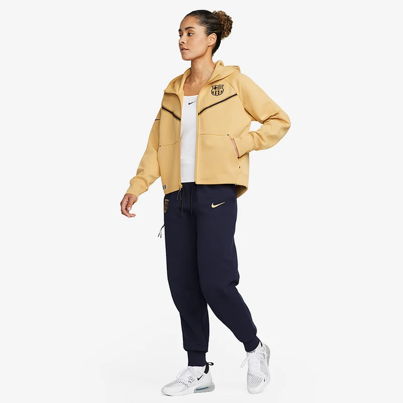 Sweat à Capuche Nike Femme FC Barcelone 22/23 NSW Tech Fleece