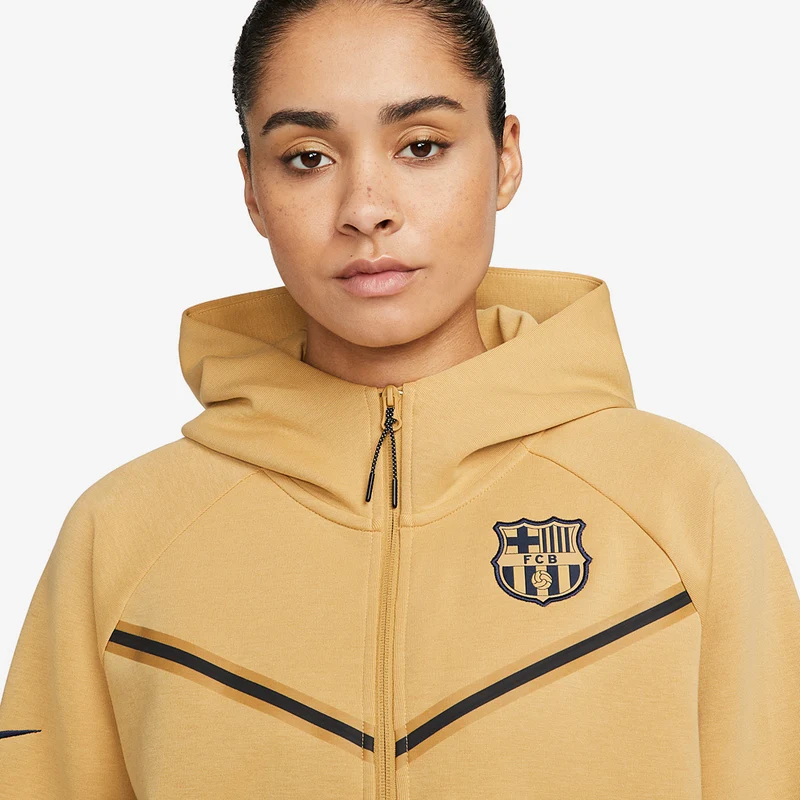 Sweat à Capuche Nike Femme FC Barcelone 22/23 NSW Tech Fleece