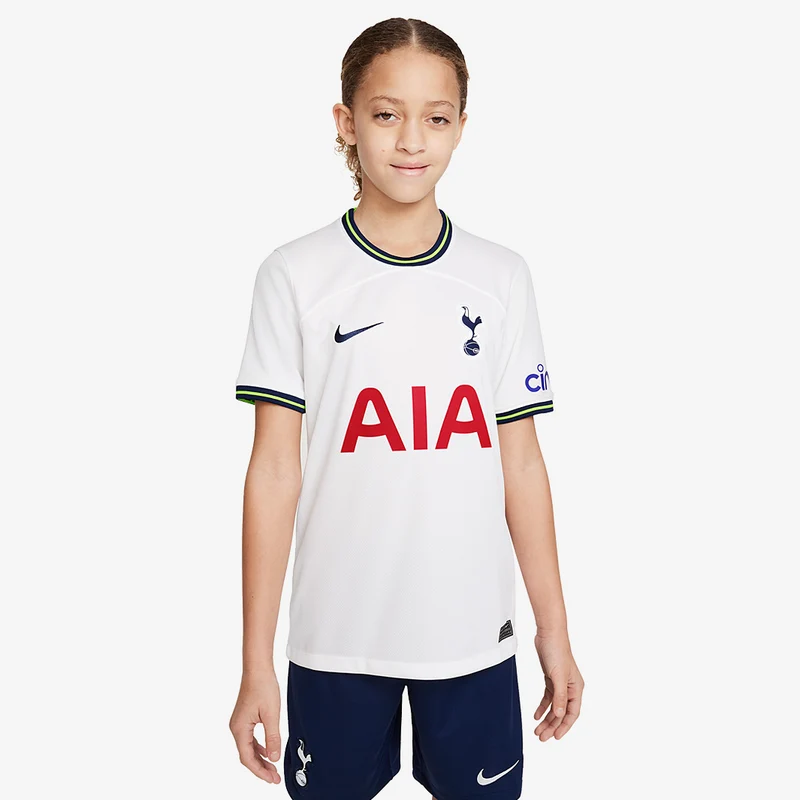 Maillot Manches Courtes Nike Enfant Tottenham Hotspur 22/23 Domicile Stadium