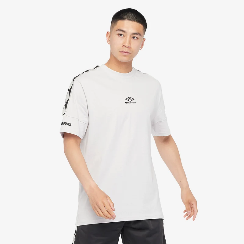 T-shirt à Bandes Col Rond Umbro Diamond