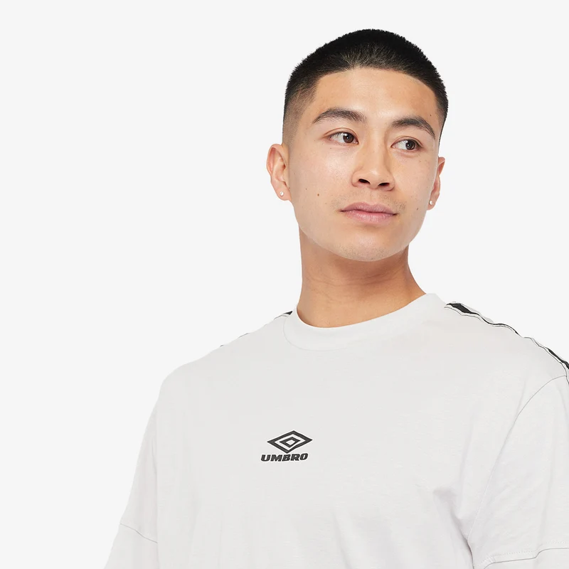 T-shirt à Bandes Col Rond Umbro Diamond