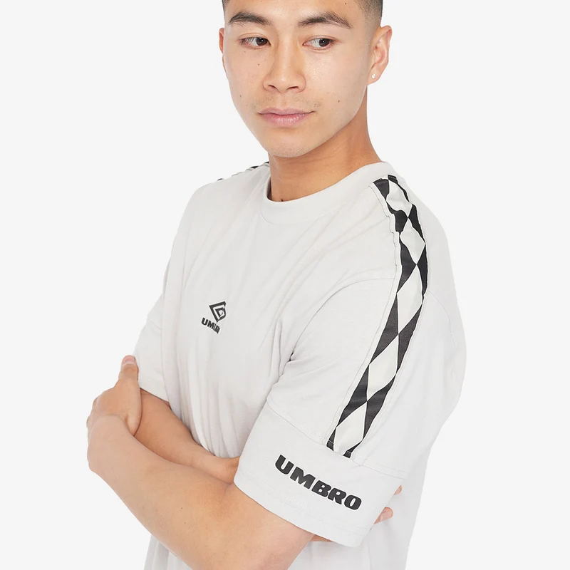 T-shirt à Bandes Col Rond Umbro Diamond