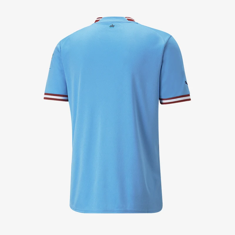 Puma Manchester City 22/23 Replica Home Shirt - Light Team Blue/Intense Red