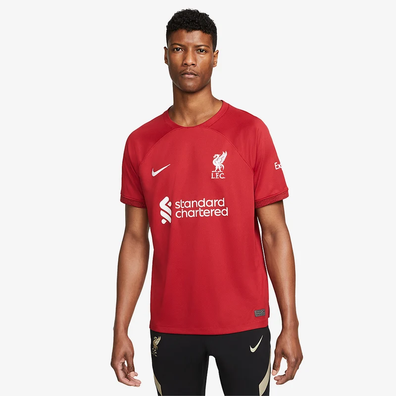 Maillot Manches Courtes Nike Liverpool 22/23 Domicile Stadium