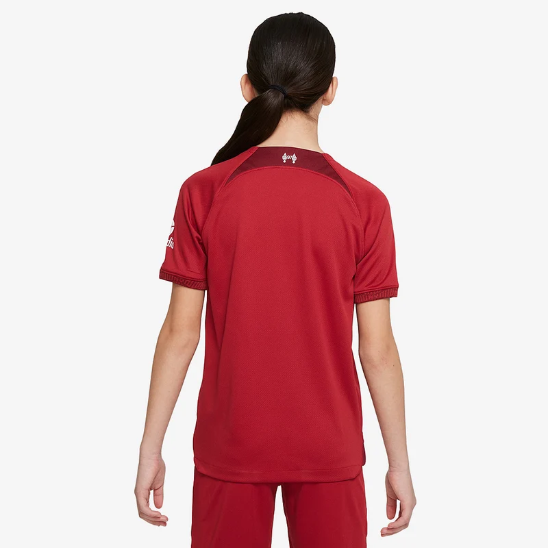 Maillot Manches Courtes Nike Enfant Liverpool 22/23 Domicile Stadium