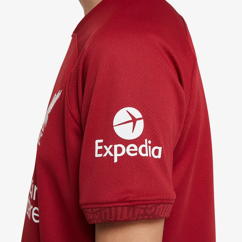 Maillot Manches Courtes Nike Enfant Liverpool 22/23 Domicile Stadium