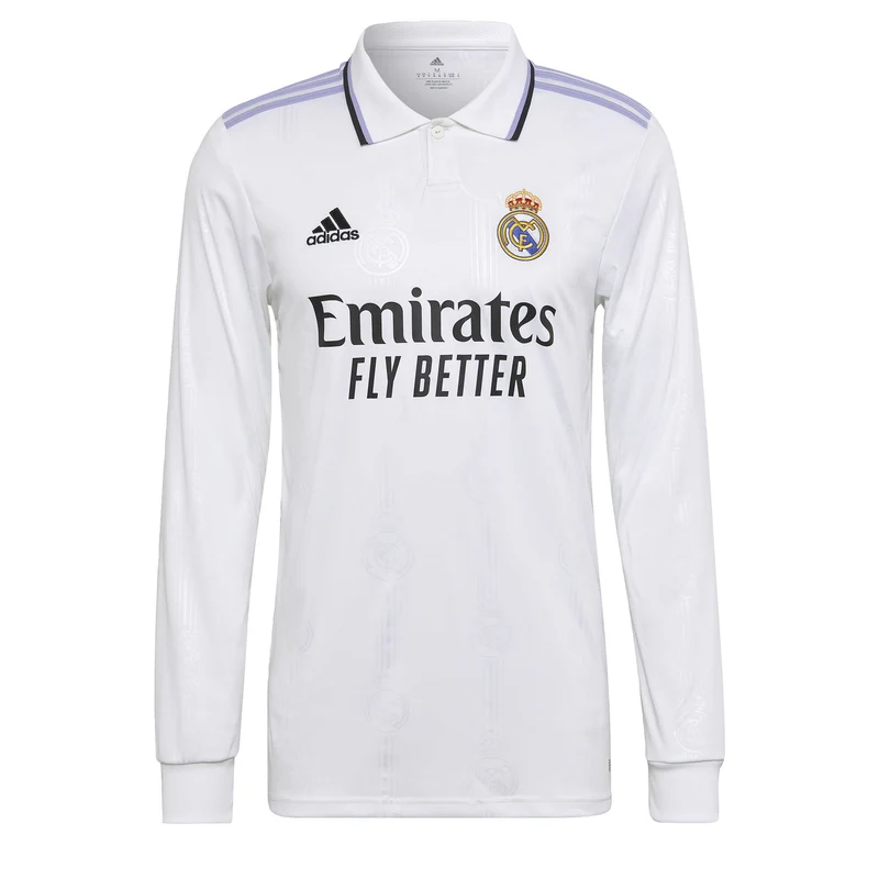 adidas Real Madrid 22/23 Home LS Shirt