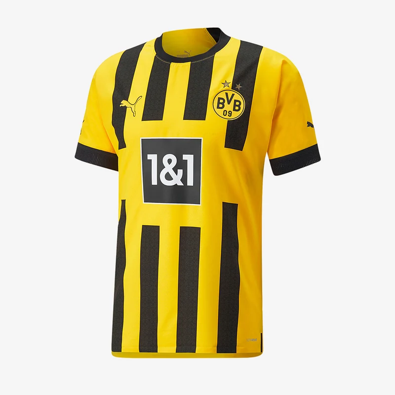Maillot Puma Borussia Dortmund 22/23 Authentic Domicile Sans Sponsor