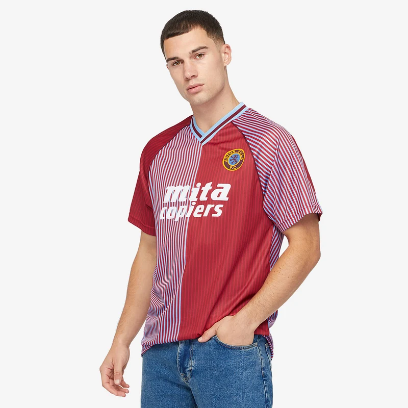 Maillot Aston Villa 1988 Domicile