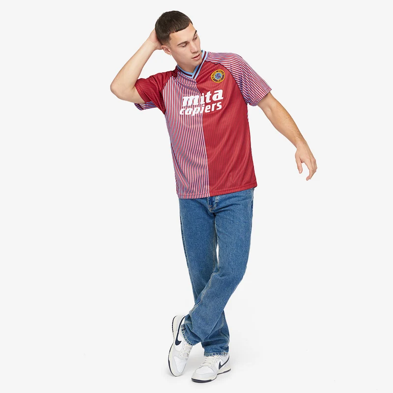 Maillot Aston Villa 1988 Domicile