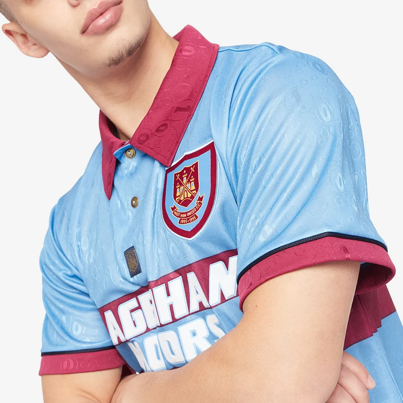 Maillot Score Draw West Ham United 1995 Centenary Extérieur