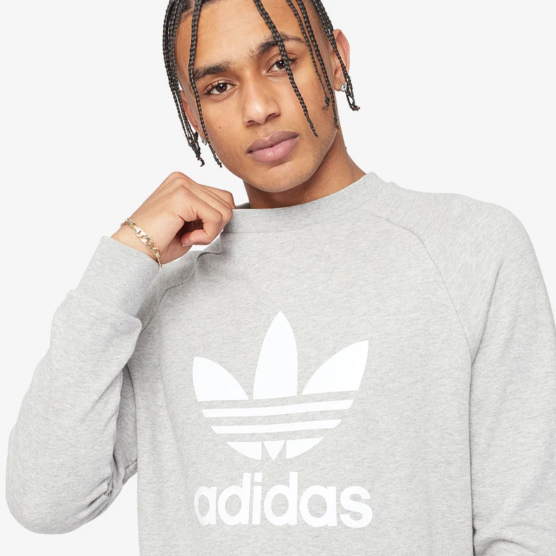 Sweat Col Rond adidas Originals Trefoil