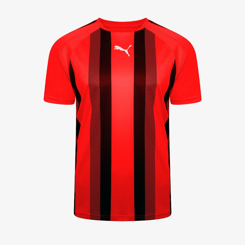 Maillot Puma Enfant Team Liga Striped Manches Courtes