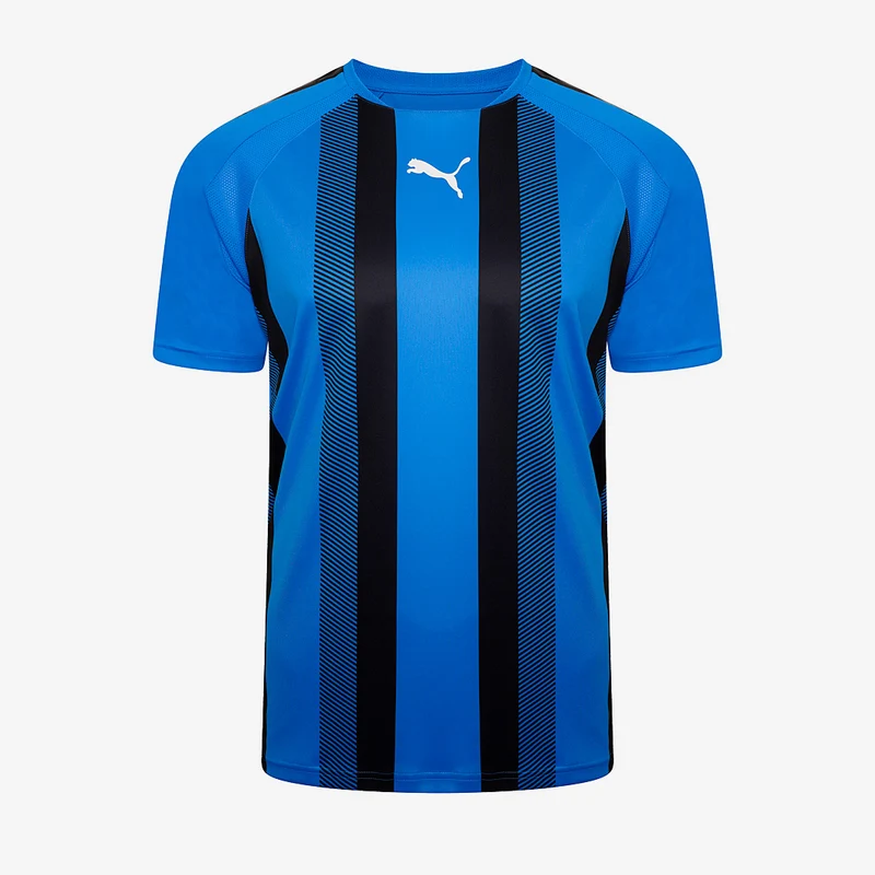 Maillot Puma Enfant Team Liga Striped Manches Courtes