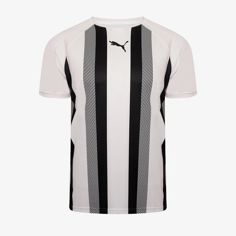 Maillot Puma Enfant Team Liga Striped Manches Courtes