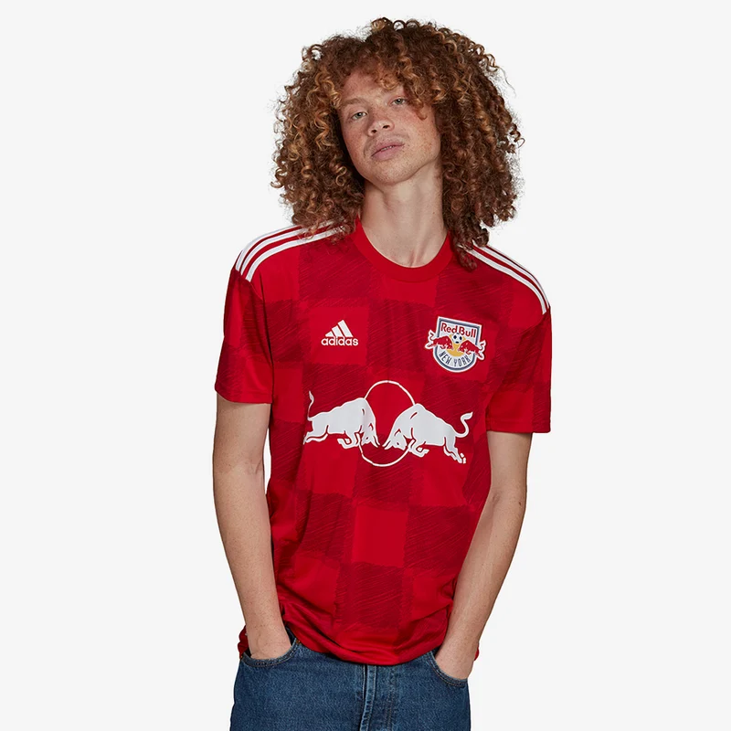 Maillot adidas New York Red BulManches Longues 2022 Extérieur