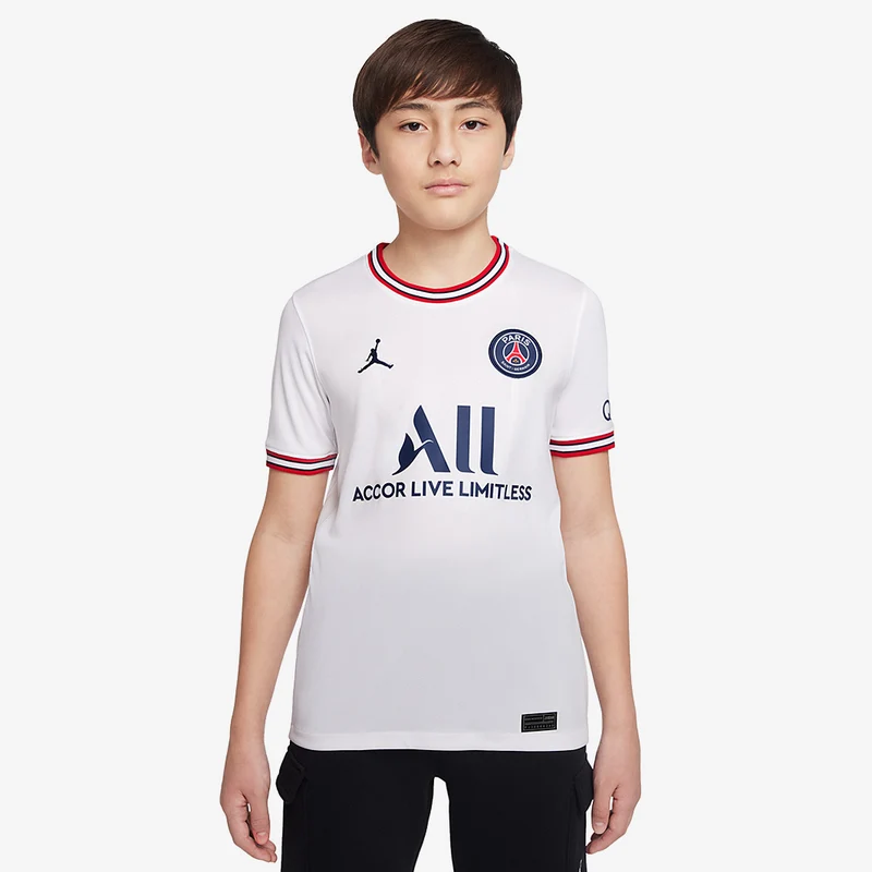 Maillot Manches Courtes Nike Paris Saint-Germain 21/22 Enfant Quatrième Stadium