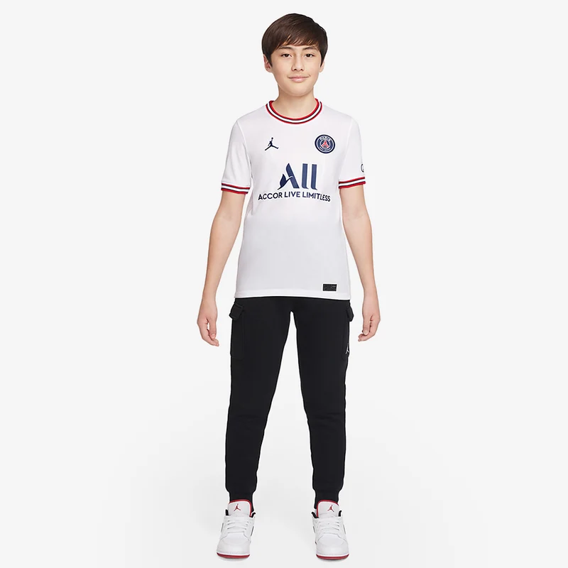 Maillot Manches Courtes Nike Paris Saint-Germain 21/22 Enfant Quatrième Stadium