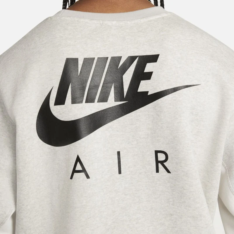 Col Rond Nike Air Brushed Back Fleece