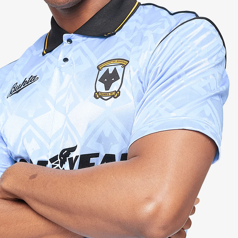 Maillot Score Draw Wolverhampton Wanderers 1992 Bukta Extérieur