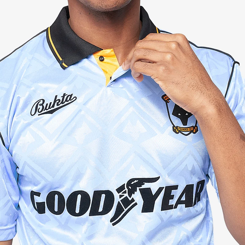 Maillot Score Draw Wolverhampton Wanderers 1992 Bukta Extérieur