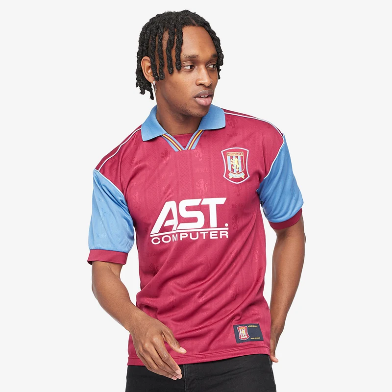 Maillot Score Draw Aston Villa 1996 Domicile