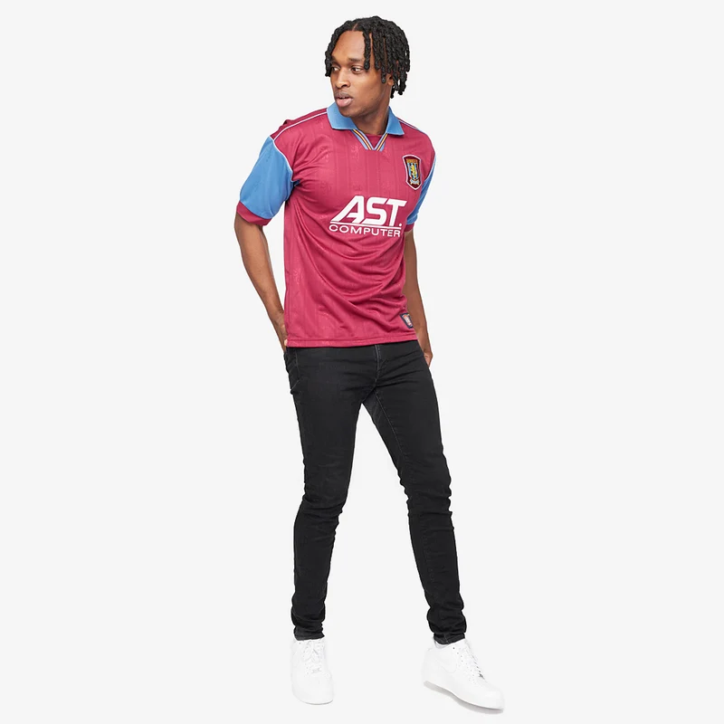 Maillot Score Draw Aston Villa 1996 Domicile