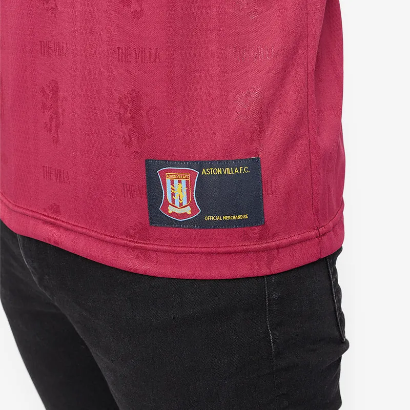 Maillot Score Draw Aston Villa 1996 Domicile