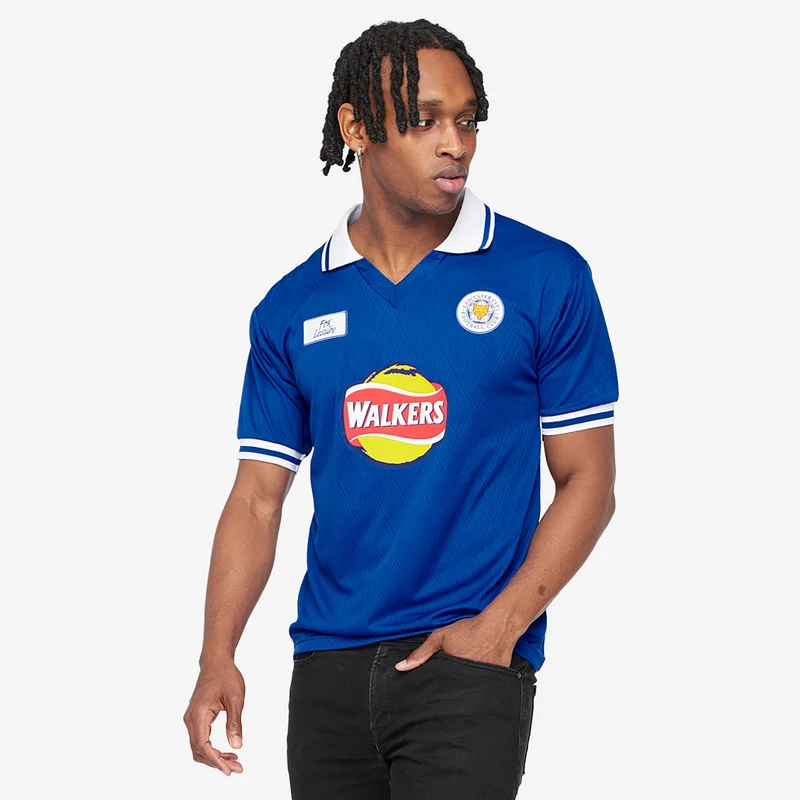 Maillot Score Draw Leicester City 2000
