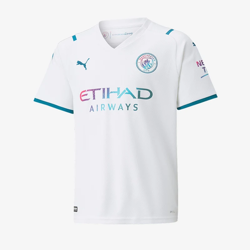 Maillot PUMA Manchester City 21/22 Junior Extérieur