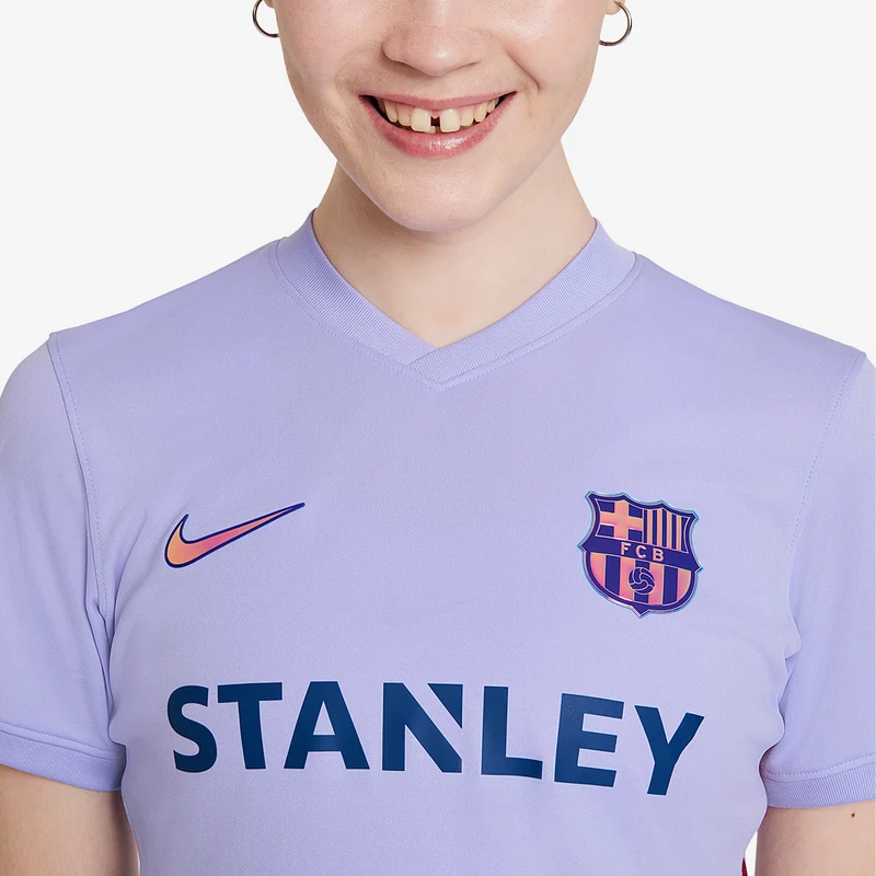 Maillot Femme Nike FC Barcelona 21/22 Extérieur Stadium SS