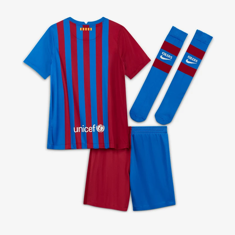 Tenue Nike FC Barcelona 21/22 Petit Enfant Domicile