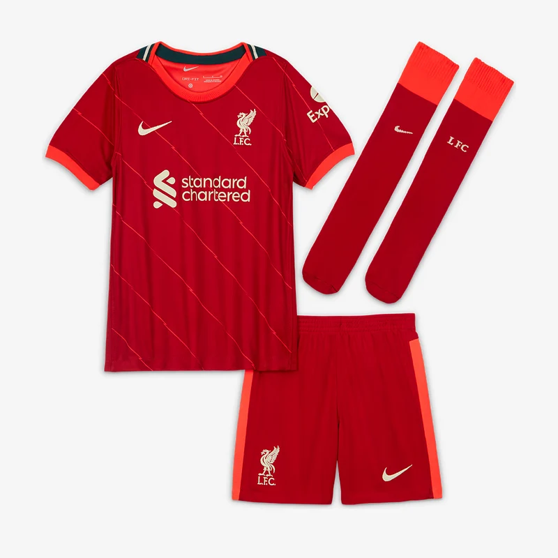 Tenue Nike Liverpool 21/22 Petit Enfant Domicile