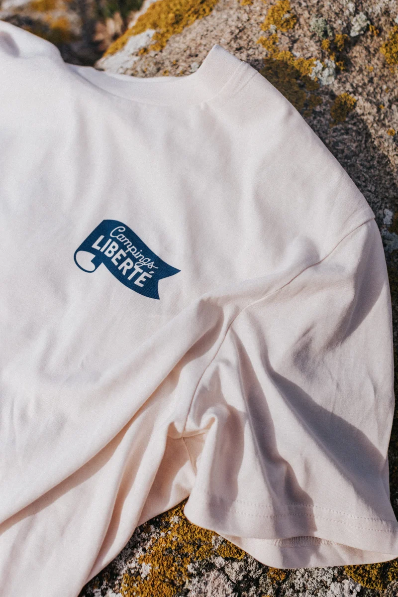 Tee-shirt Camping Liberté