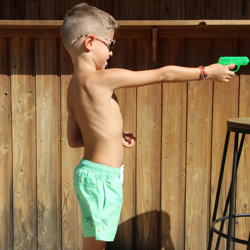 Le pack de 2 shorts de bain Papa / Fils assortis - L'Exotique