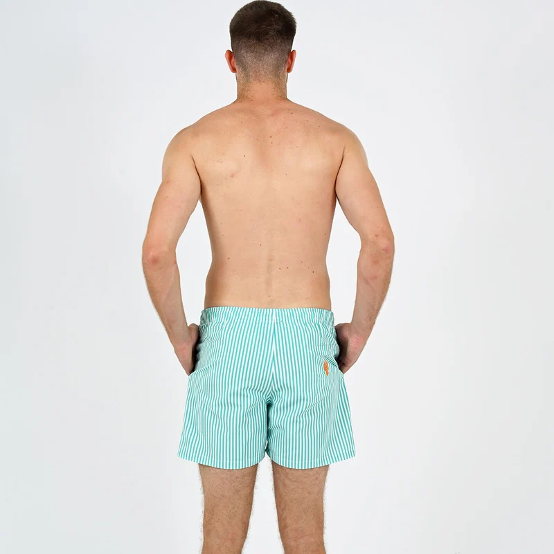 Maillot de bain - L'Immergé Aqua rayé