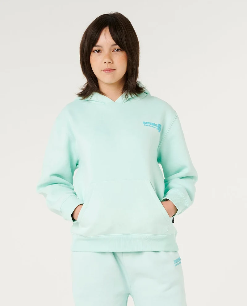 Hibiscus Heat Logo Hood - Kids