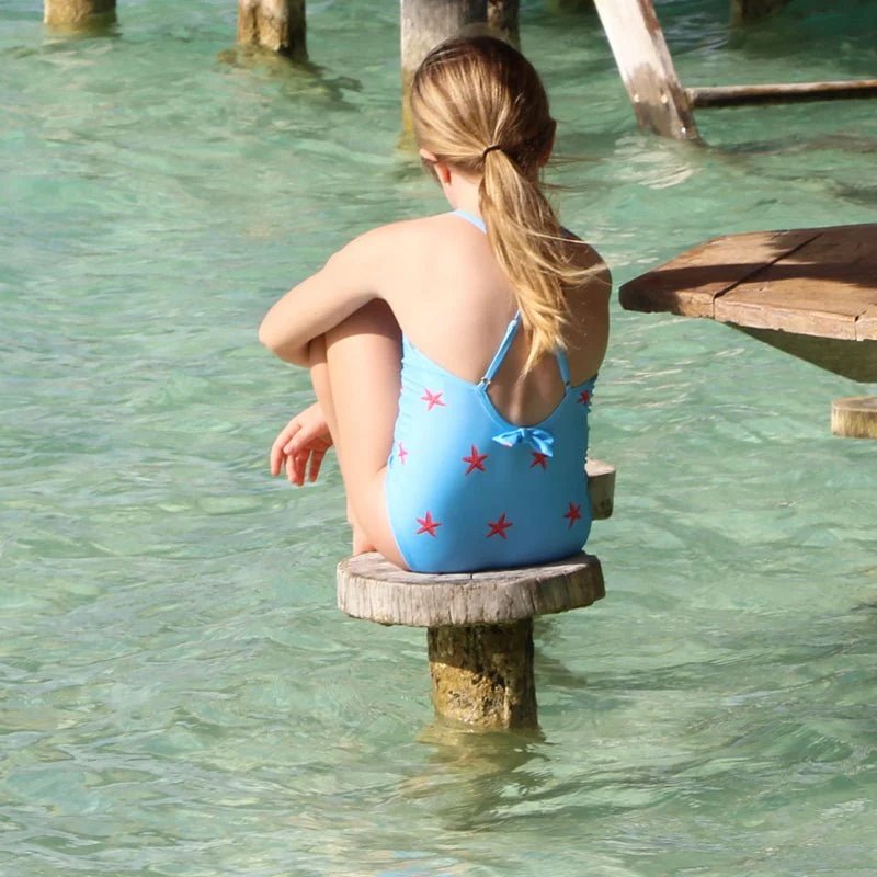 Le pack de 2 maillots de bain Papa / Fille assortis - L' Etoilé
