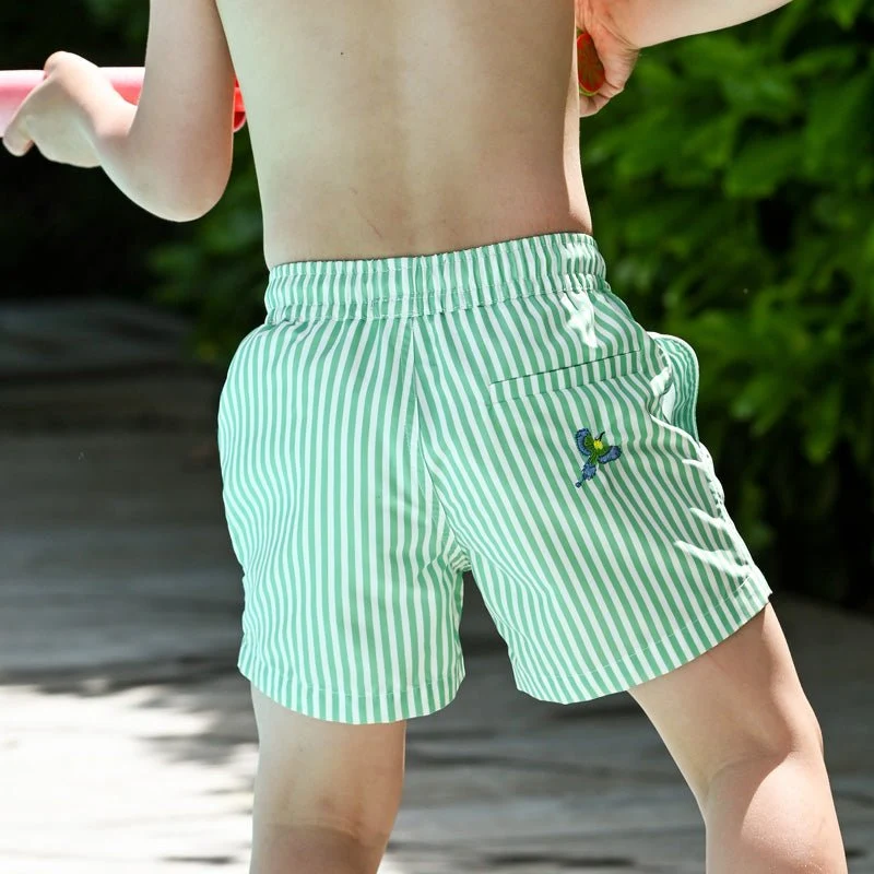 Le pack de 2 shorts de bain Papa / Fils assortis - L'envolé rayé