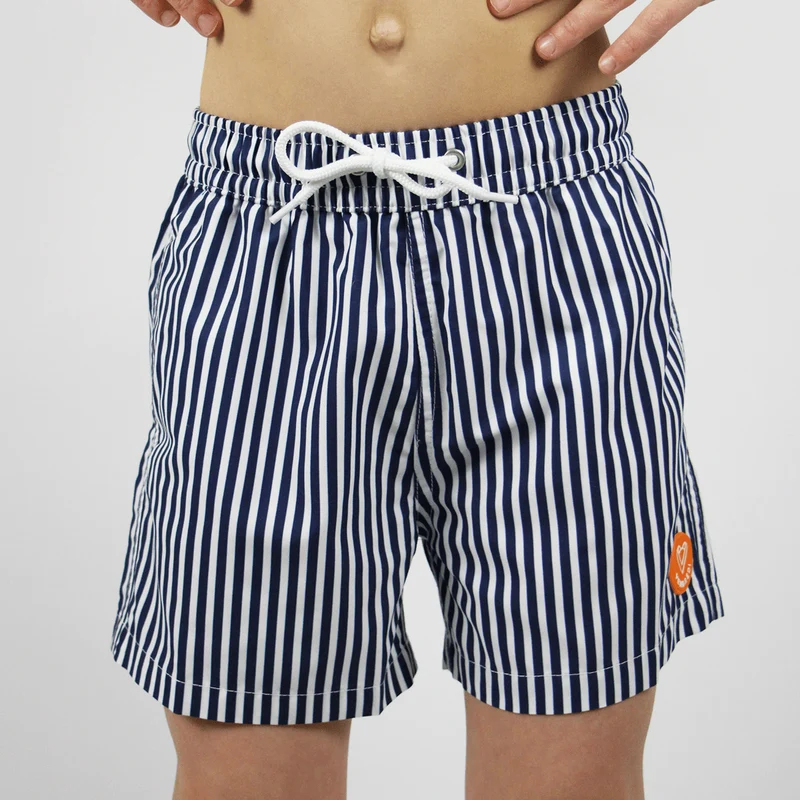Short de bain enfant - Le petit Immergé rayé